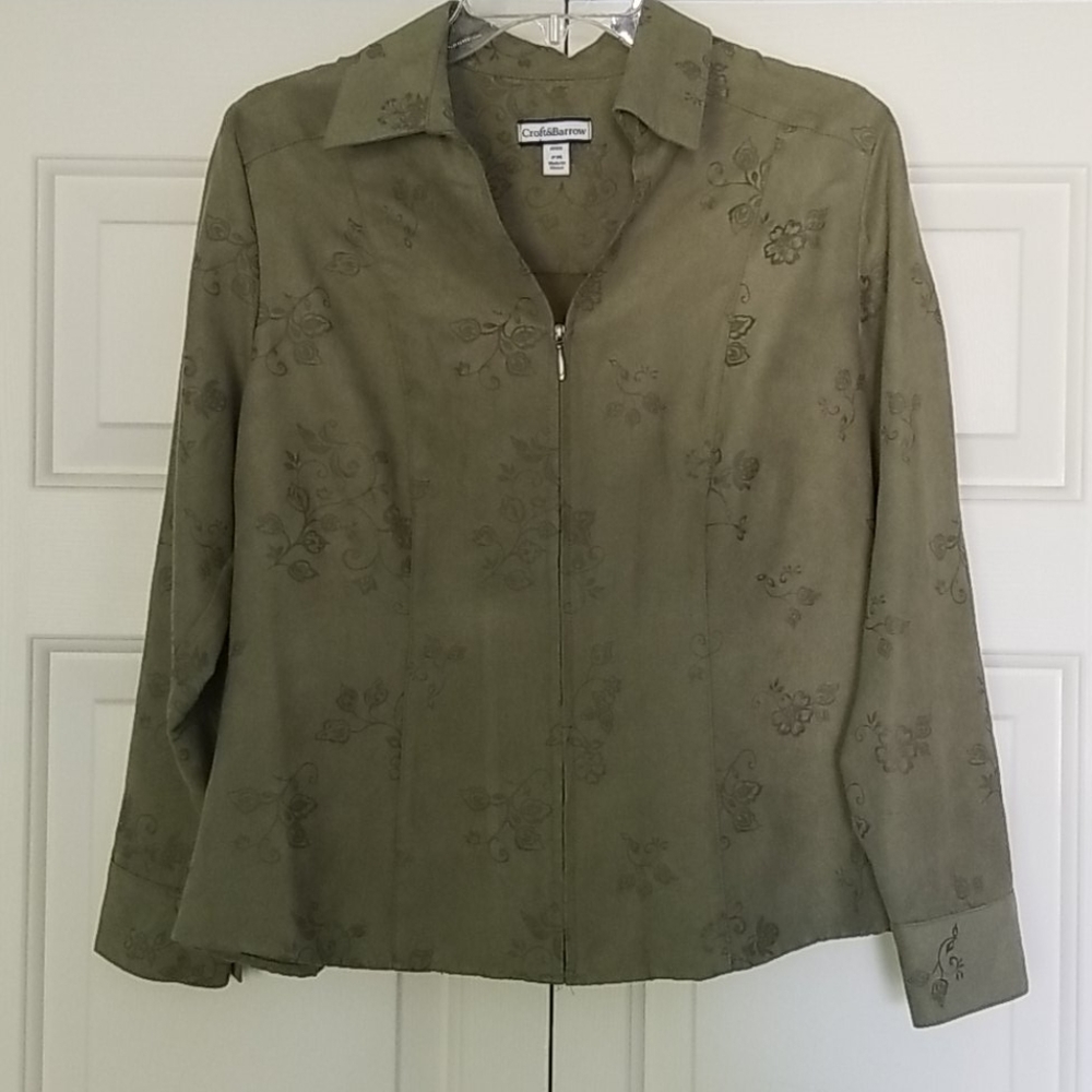 Croft & Barrow Zip-up Jacket